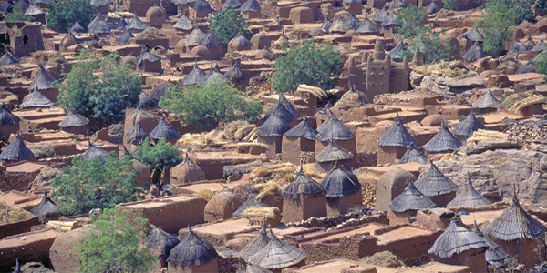 Mali - village en pays Dogon