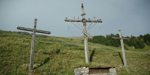 Les Croix de Mission de Saint Veran dans le Queyras