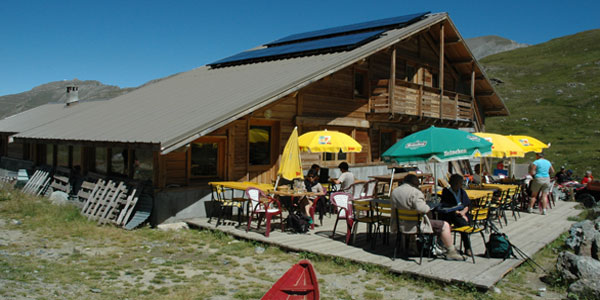 Le refuge de la Blanche à Saint Veran