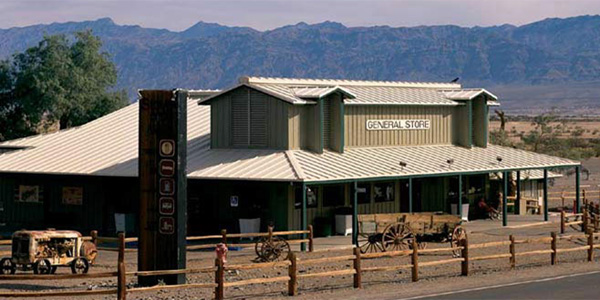 Stovepipe Wells dans la vallée de la mort aux USA