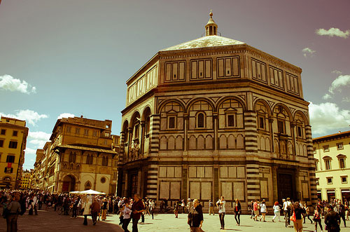 Le baptistere - Florence