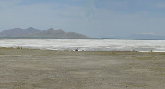 Nevada – Le Lac Salé près de Bonneville Flats