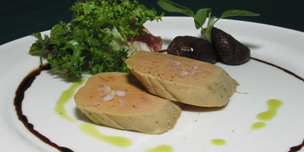 foie gras de canard à la bière de noël