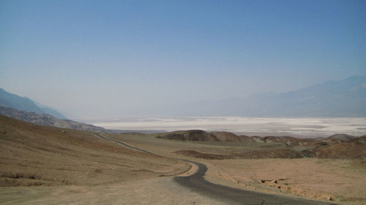 Désert de la vallée de la mort en Californie