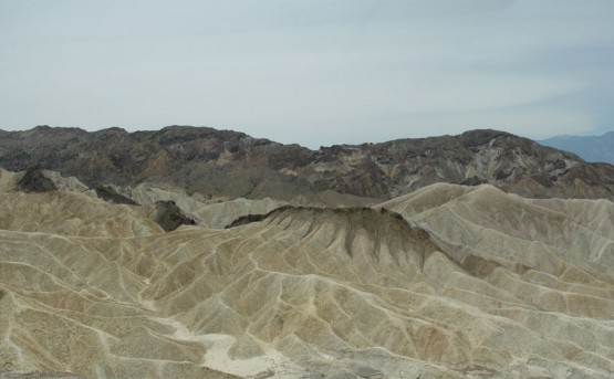 Zabriskie Point dans la vallée de la mort