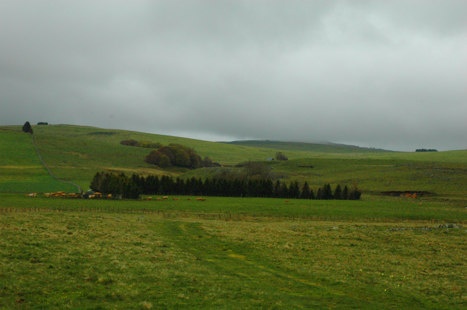 Carnets de voyage Aubrac - Buron Cap Combattut - les paysages