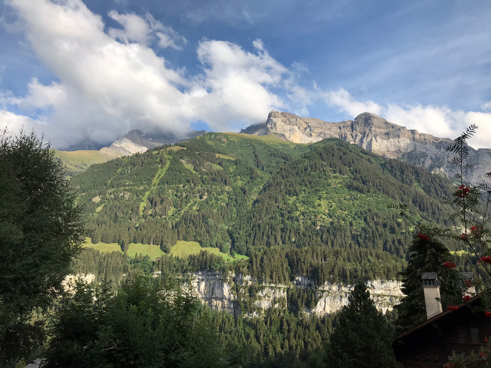 Escapade en Suisse Romande - Les Dents du Midi face à Champery
