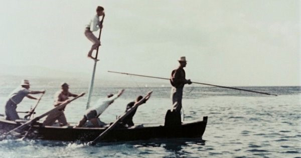 Jean Gaches - Croisière en méditerranée : ancienne méthode de peche