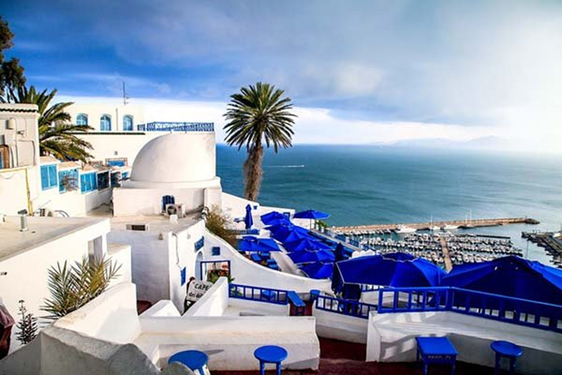 Les croisières de Jean - La Tunisie avec le Galateia : Sidi Bou Said