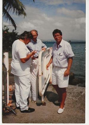 Les croisières de Jean - Les Grenadines sur la Cyprae : Les 3 Bônois, Roger, Jules et Jean