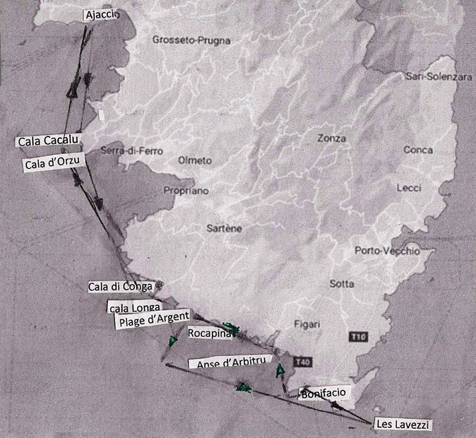 Croisieres de Jean - Croisière en Corse du Sud : circuit