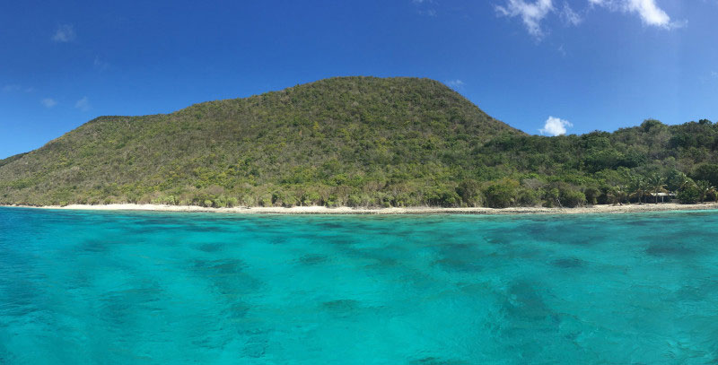 Les croisières de Jean - Iles Vierges Britanniques : Great Thatch Island