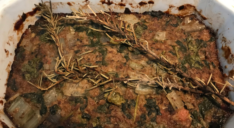 Javade - recettes : le Pounti RECETTE DE LA TERRINE VERTE OU POUNTI